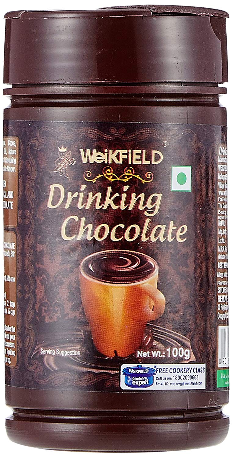Weikfield Drinking Chocolate Powder 100gm
