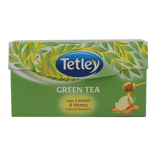 Tetley Green Tea Bags (Honey Lemon) 25N