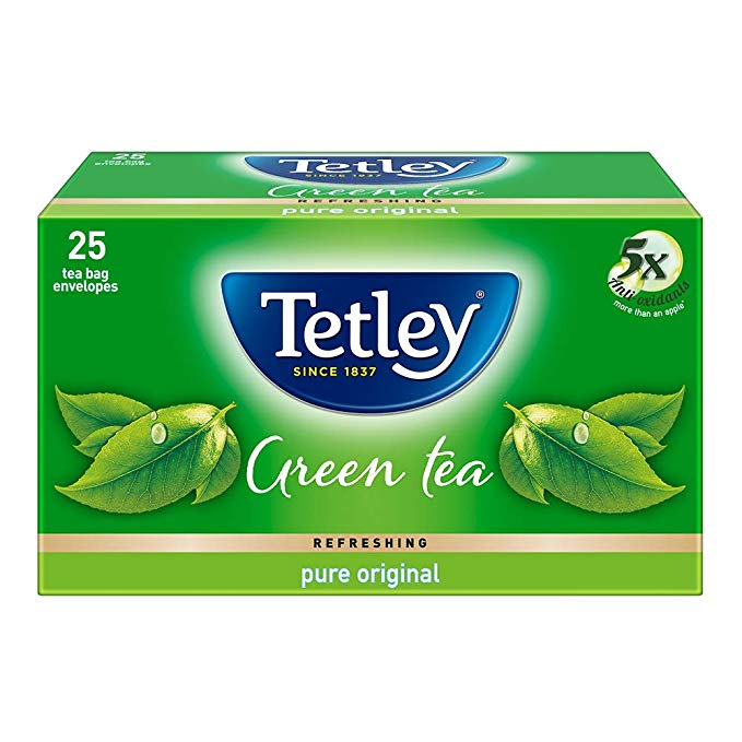 Tetley Green Tea Bag 25N (Regular)