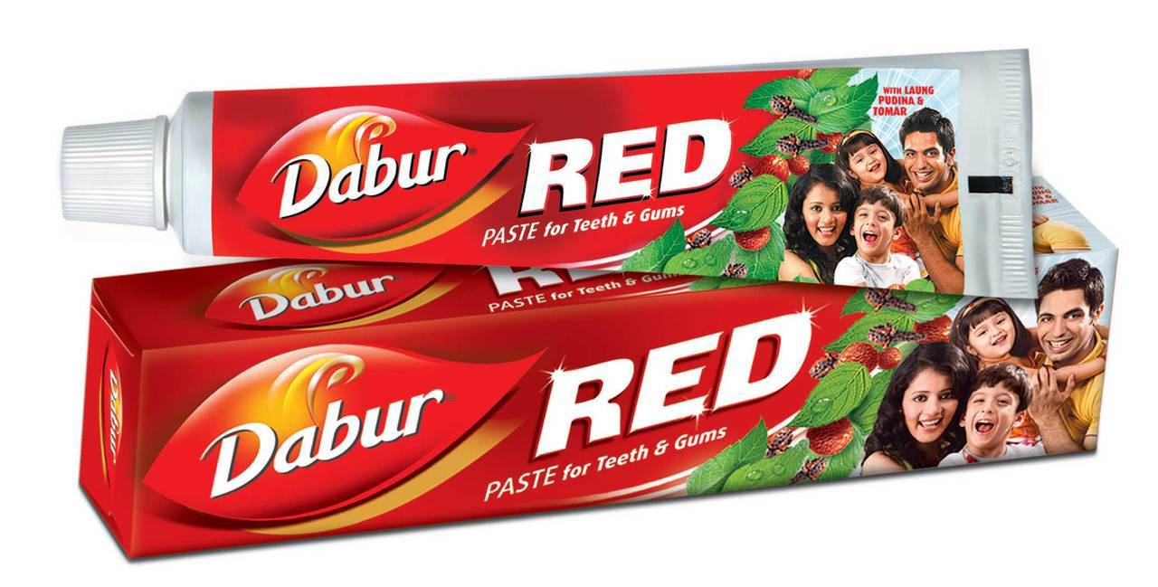 Dabur Red Toothpaste Set 150gm+150gm + Free ToothBrush