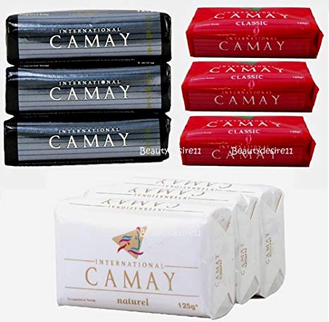 Camay Soap Natural Fragrance 3X125gm