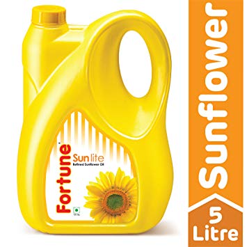 Fortune Sunflower Oil Jar 5l