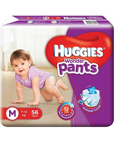 Buy Huggies Wonder Pants Large (L) Size Baby Diaper Pants, 46 count, with  Bubble Bed Technology for comfort Online at Low Prices in India - Amazon.in