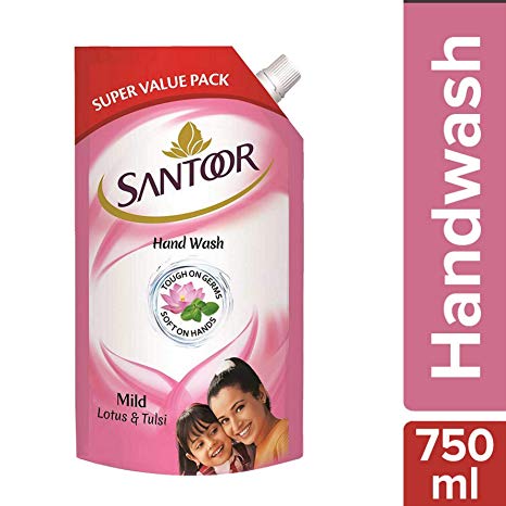 Santoor Handwash Refill 750ml