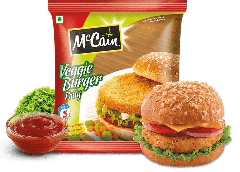 McCain Veg Burger Patty 360gm